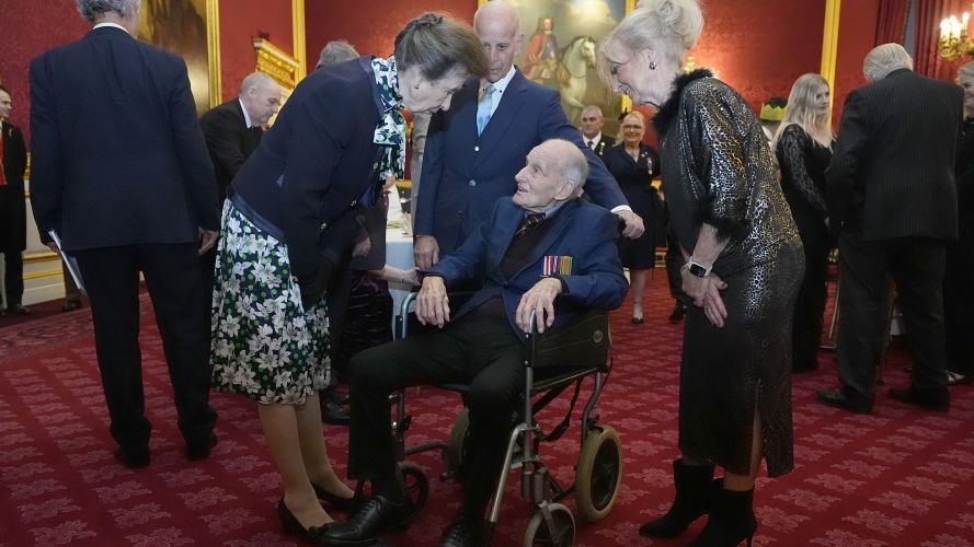 Princess Anne at Not Forgotten Association